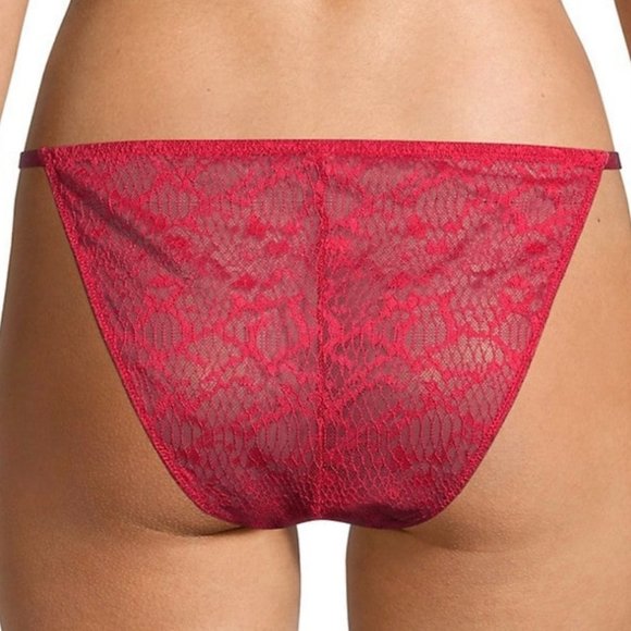 Set of 2! Free People Tameeka Undie Panties in Berry Electric Size Small, NEW - Picture 2 of 9